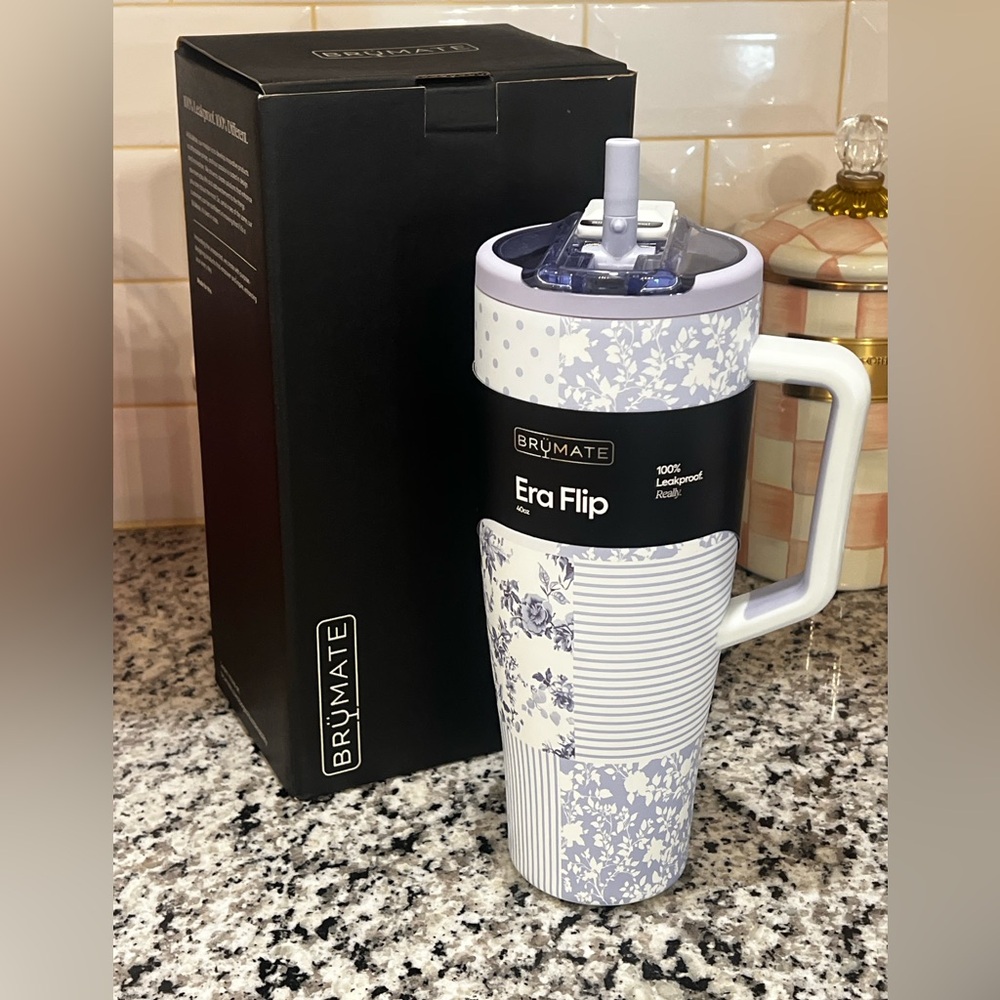 BRAND NEW LIMITED EDITION BruMate Era Flip 40oz, Capri